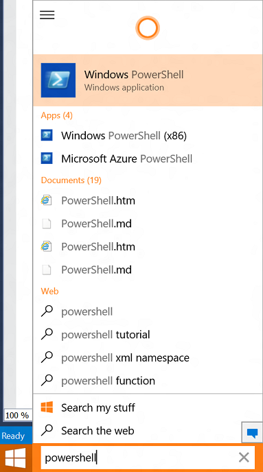 查找 PowerShell