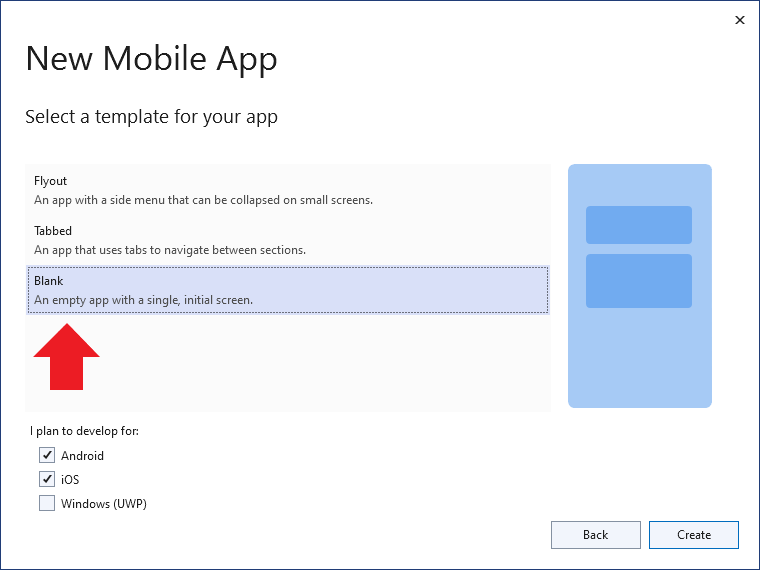 Android 和 iOS 空白应用