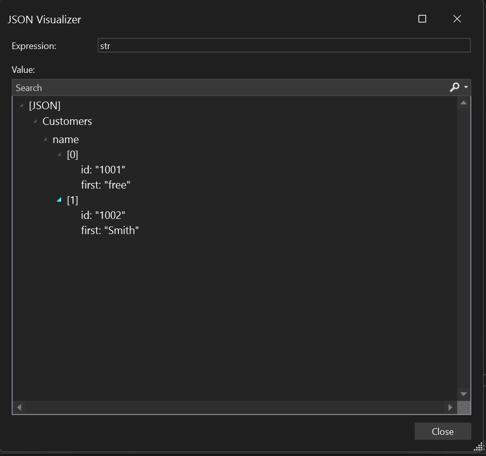 JSON 字符串可视化工具