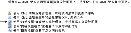 XSD 设计器；关系图视图