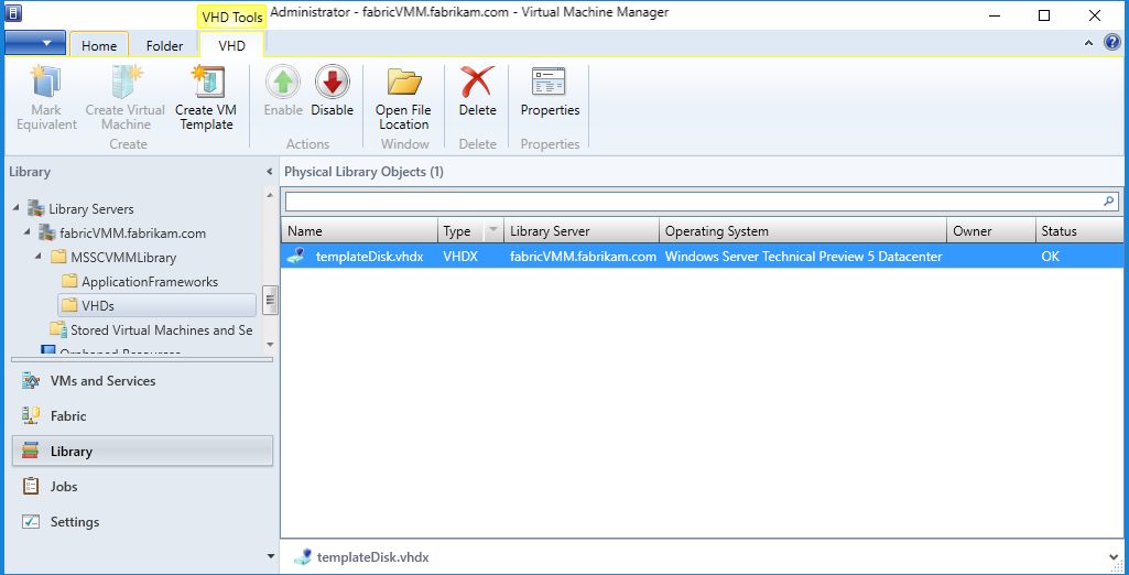 Shielded vm template disk