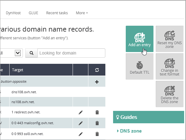 OVH 新增專案。