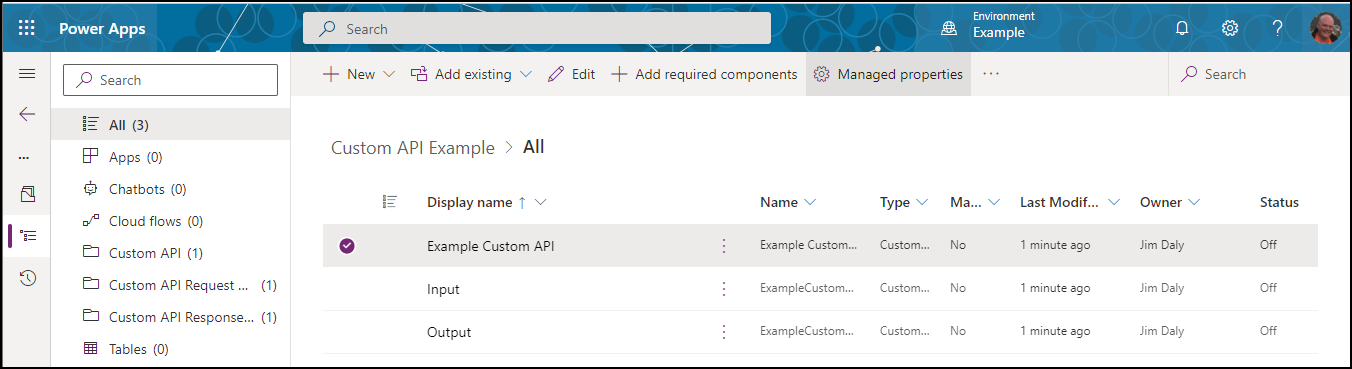 Setting Is Customizable Managed Property