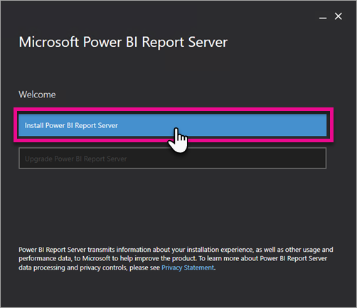 安裝 Power BI 報表伺服器