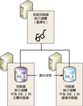 含有見證的鏡像工作階段