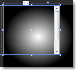 包含欄的 ScrollViewer