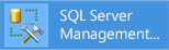 從 [開始] 功能表的 Windows 按鈕中顯示 SQL Server Management Studio 的螢幕擷取畫面。